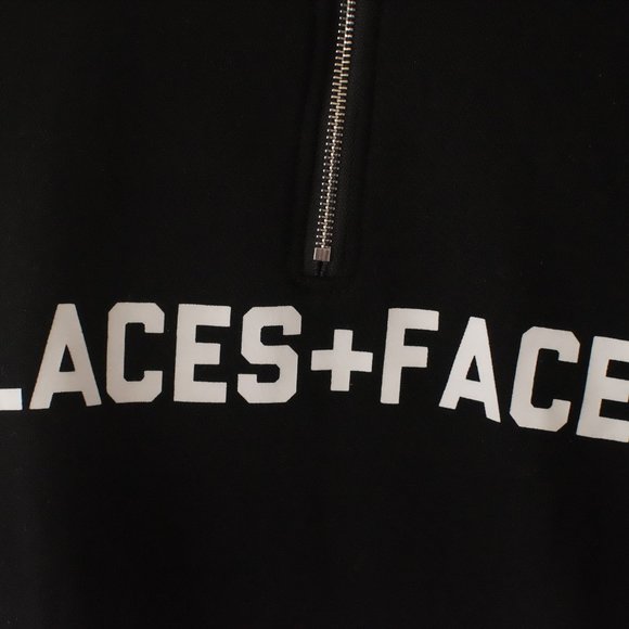 Places + Faces Black Zip-up XL - Picture 2 of 4